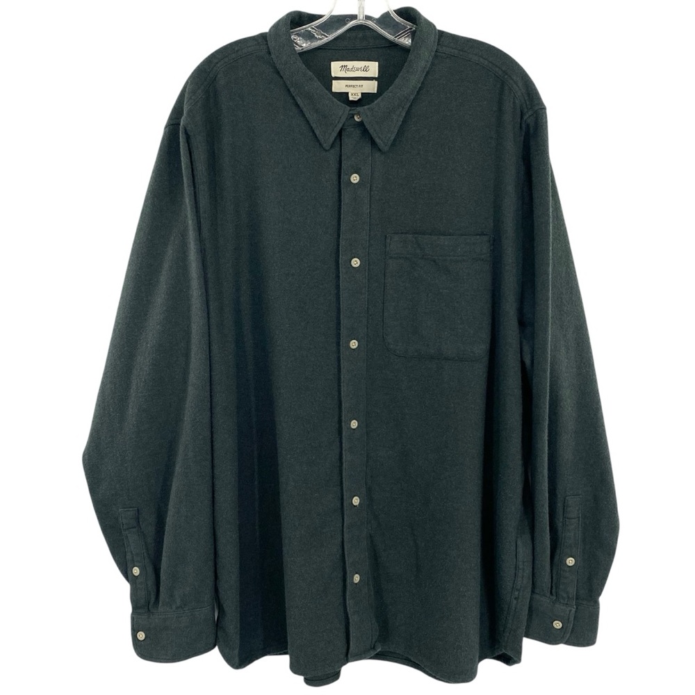 Madewell Men’s Sunday Flannel Perfect Fit Long Sleeve Shirt